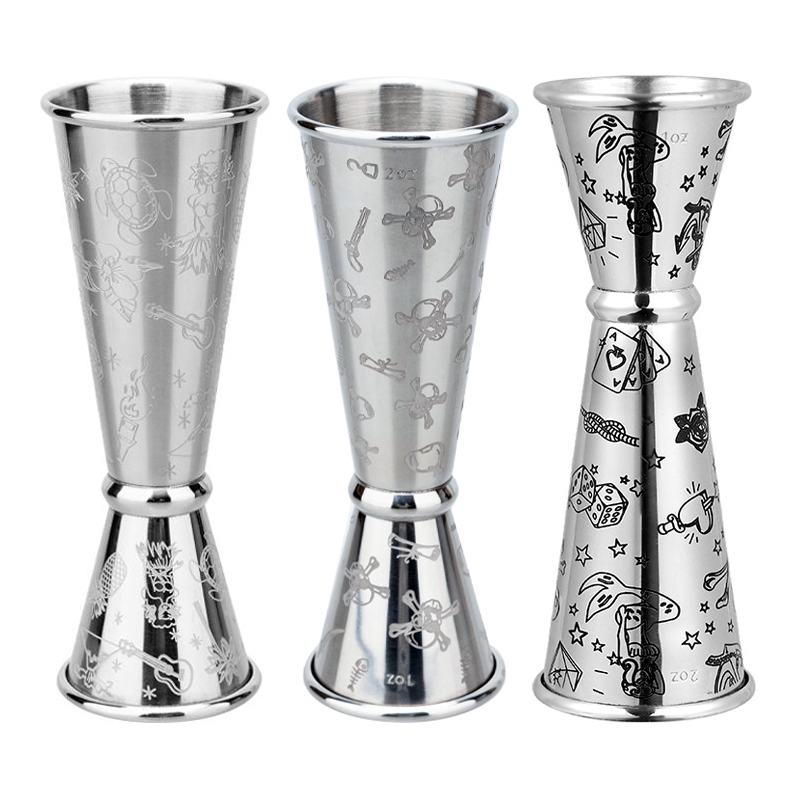 Stainless Steel Double Jigger  - Bitters Bottle Set incelemesi ve fiyatı