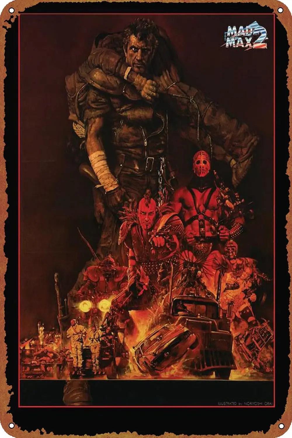 Mad Max 2 Metal aluminum poste - Home Bar And Restaurant incelemesi ve fiyatı