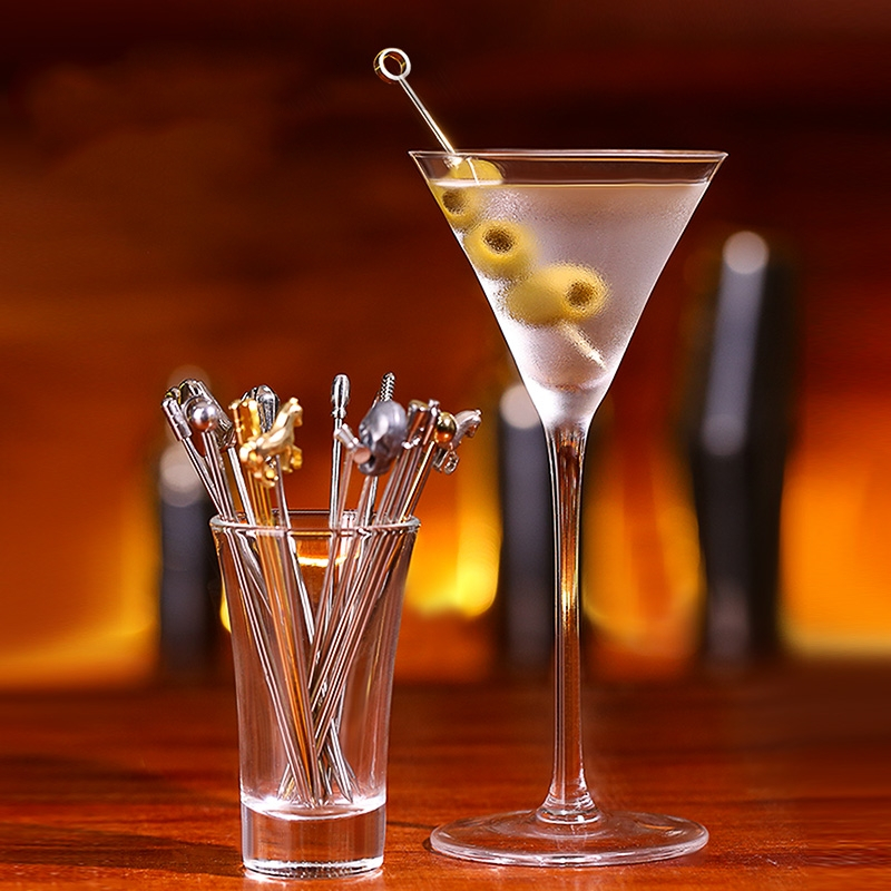 Cocktail Pick Stainless Steel  - Bitters Bottle Set incelemesi ve fiyatı
