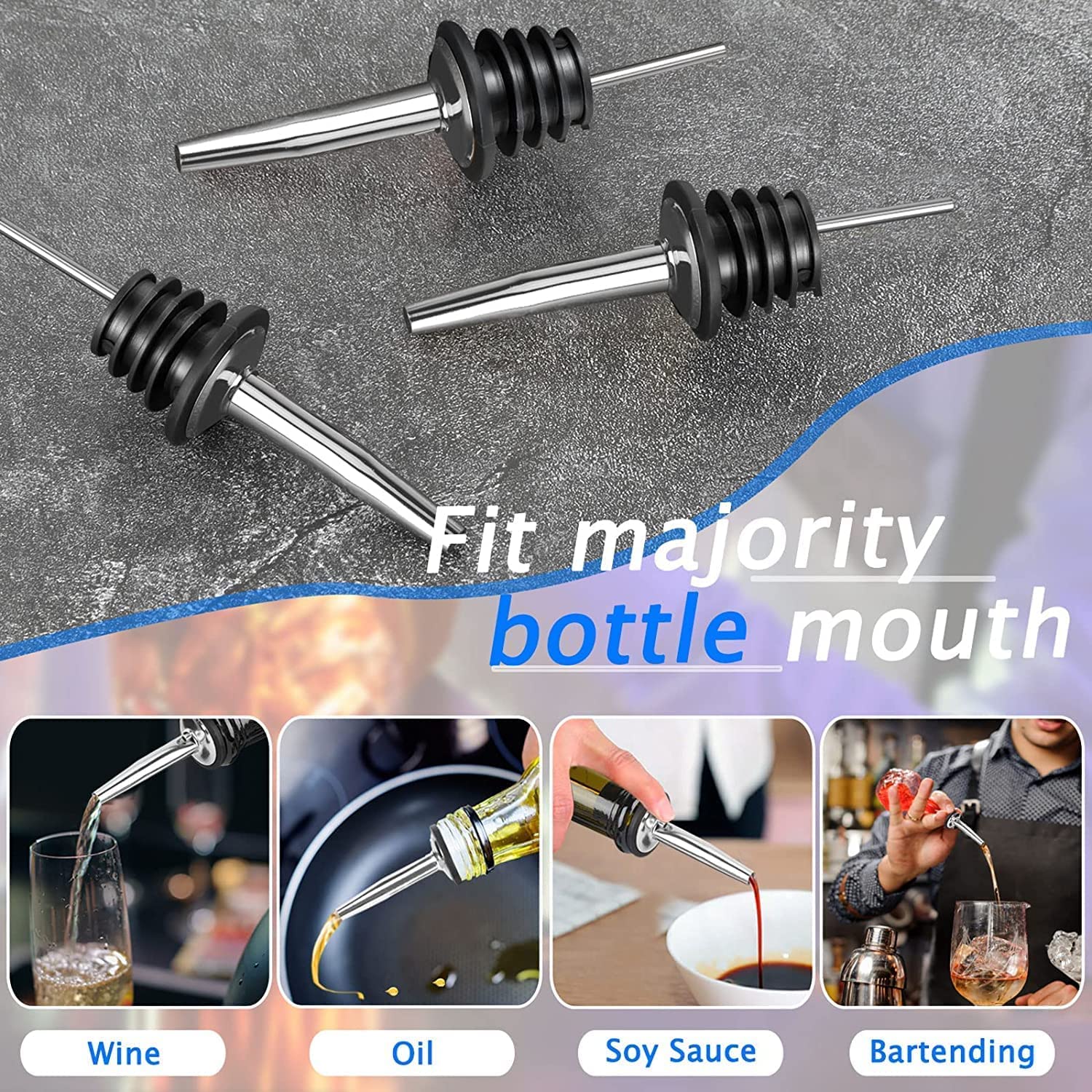 Liquor Pour Spout, Pour Spouts - Speed Pourer Cap incelemesi ve fiyatı
