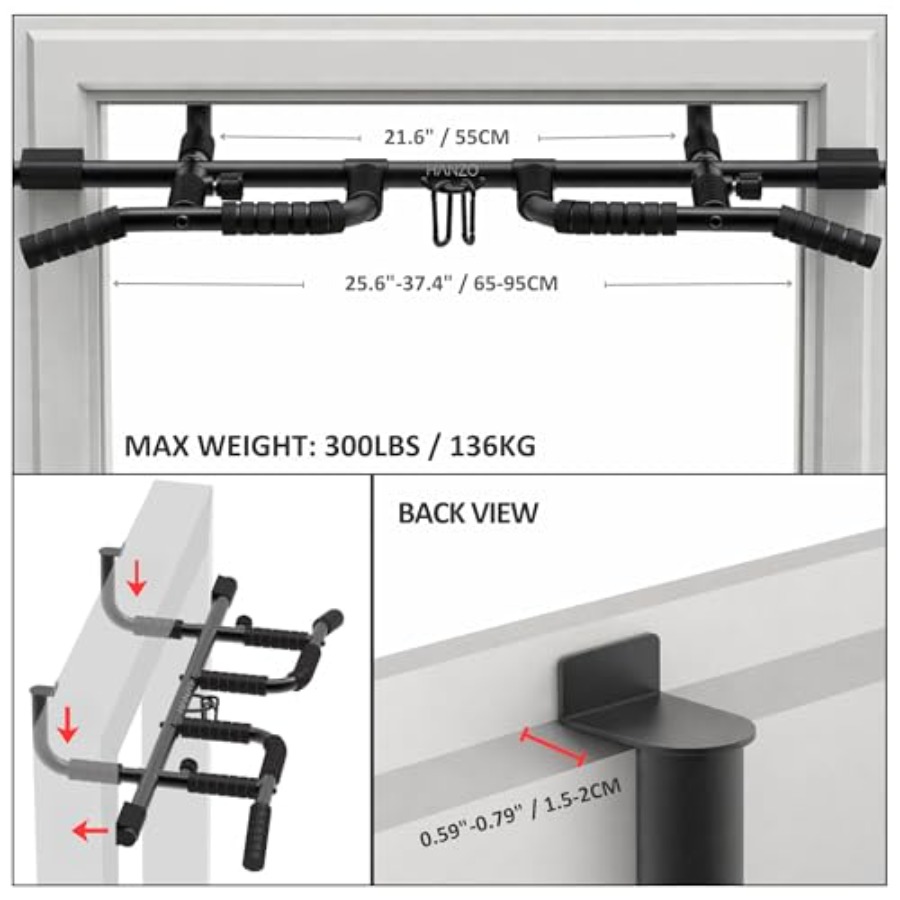 Doorway Pull Up Bar Set with S - Home Bar Set incelemesi ve fiyatı