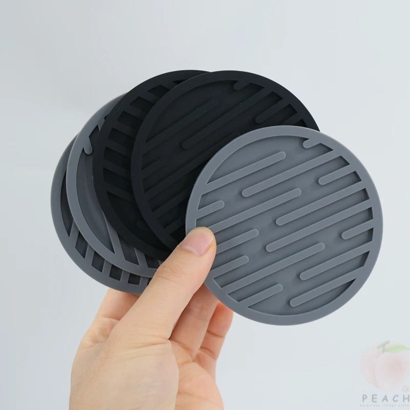 10cm Silicone Coasters Round H - Bar Mat Rubber incelemesi ve fiyatı
