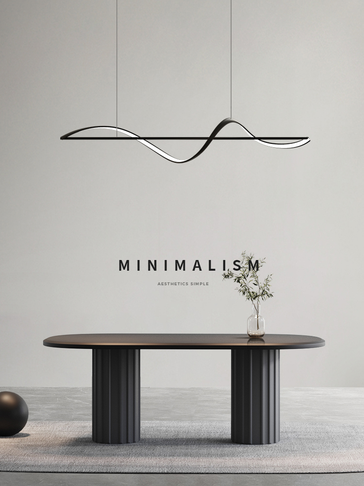 Modern Minimalism Curve Led Pe - Home Bar Word incelemesi ve fiyatı