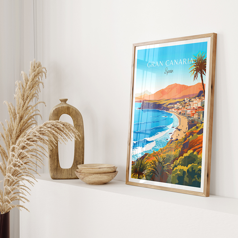 Spain Travel Poster Paris Gran - Home Barcelona incelemesi ve fiyatı