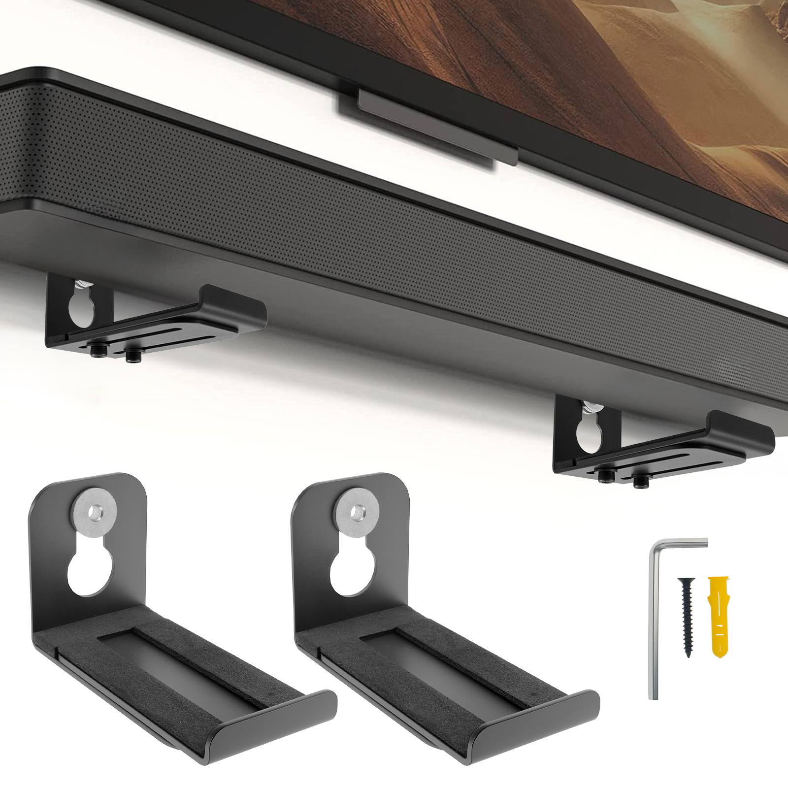 2Pcs Soundbar Speaker Stands W - Home Bar Set incelemesi ve fiyatı