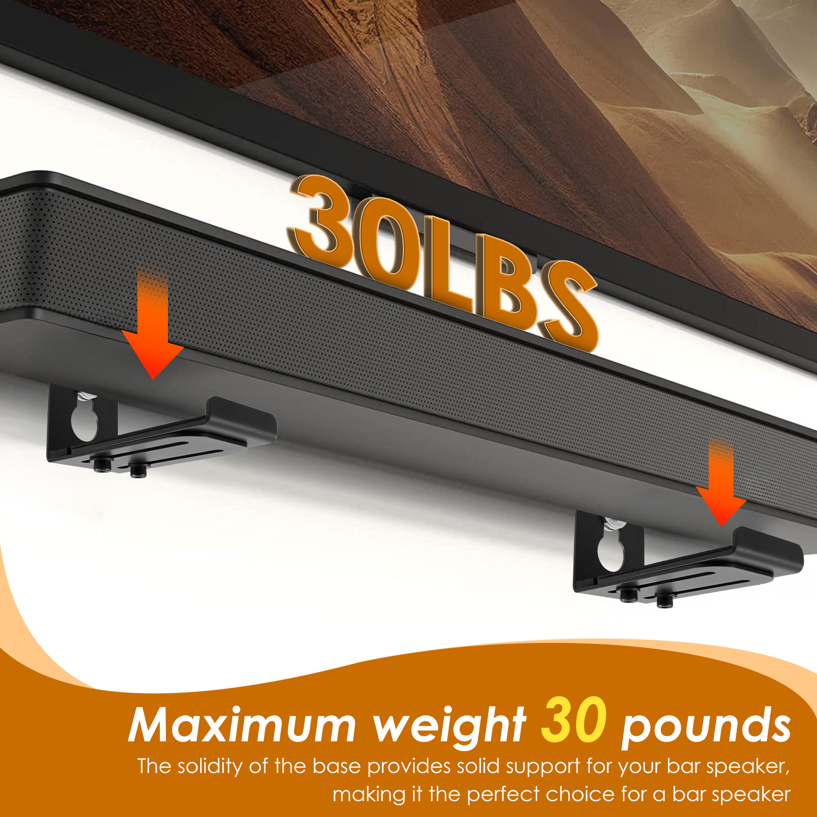 2Pcs Soundbar Speaker Stands W - Home Bar Set incelemesi ve fiyatı