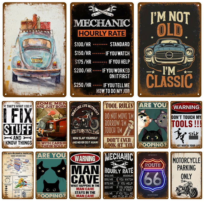 Vintage Metal Plate Tin Sign P - Home Bar Set incelemesi ve fiyatı