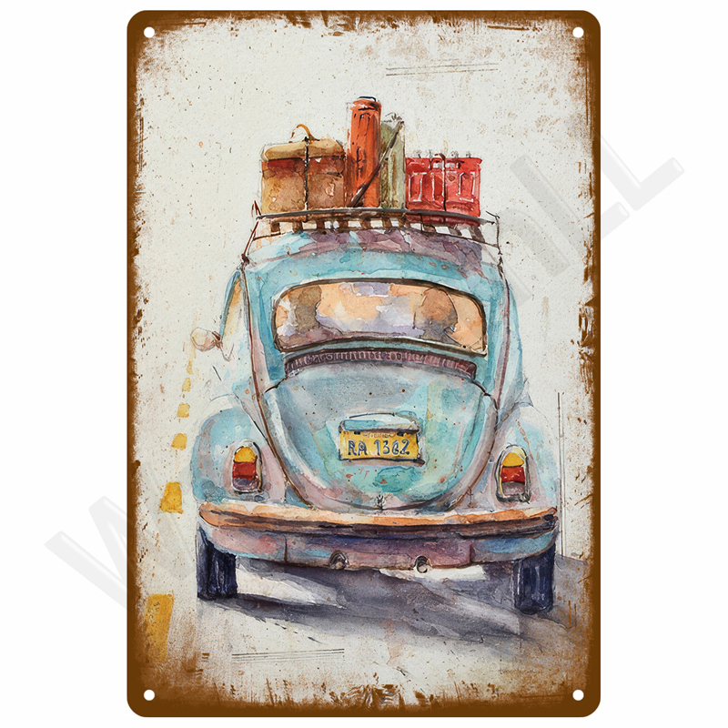 Vintage Metal Plate Tin Sign P - Home Bar Set incelemesi ve fiyatı