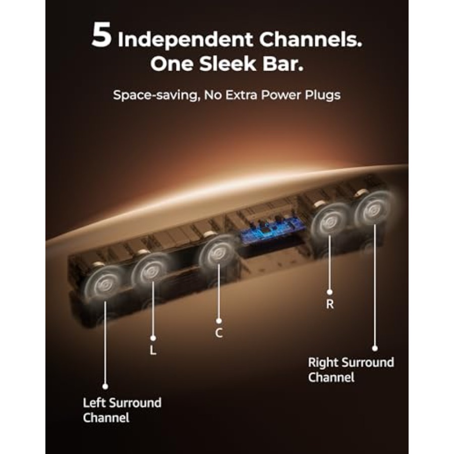 5.1CH Surround Sound Bar with  - Home Bar And Theater incelemesi ve fiyatı