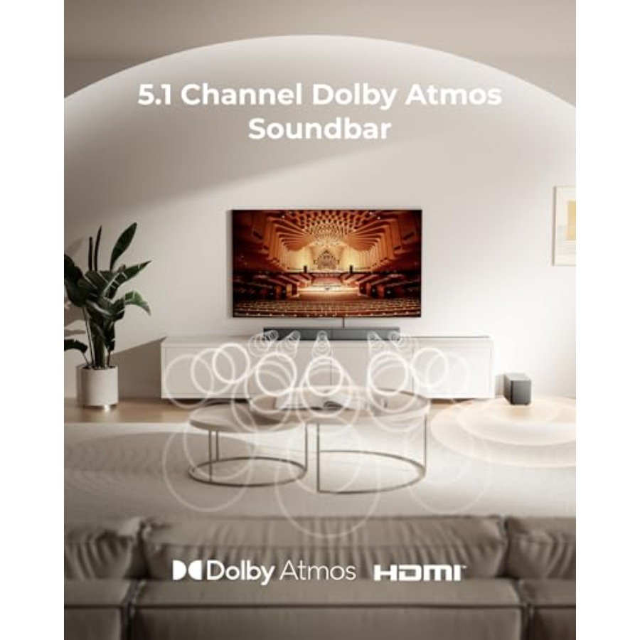 5.1CH Surround Sound Bar with  - Home Bar And Theater incelemesi ve fiyatı