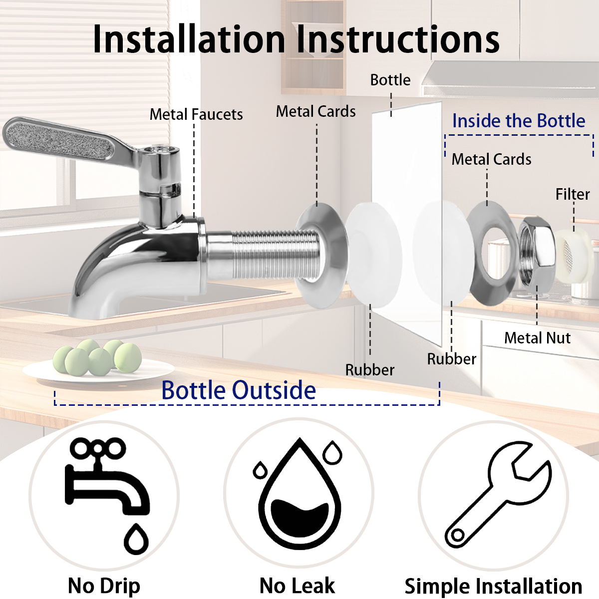 Drink Dispenser 2 Packs 1 Gall - Citrus Juicer Bar incelemesi ve fiyatı