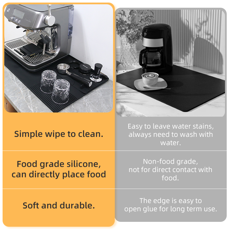 Coffee Tamper Mat Espresso Por - Bar Mat Rubber incelemesi ve fiyatı