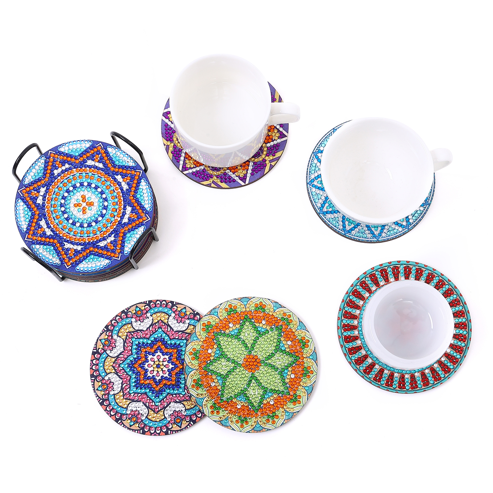 12Piece Manda Floral Pattern C - Home Barista incelemesi ve fiyatı