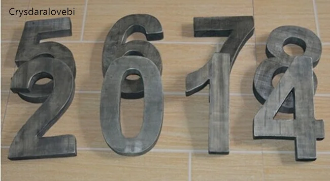 1-9 Number Retro Wood Personal - Home Bar Word incelemesi ve fiyatı