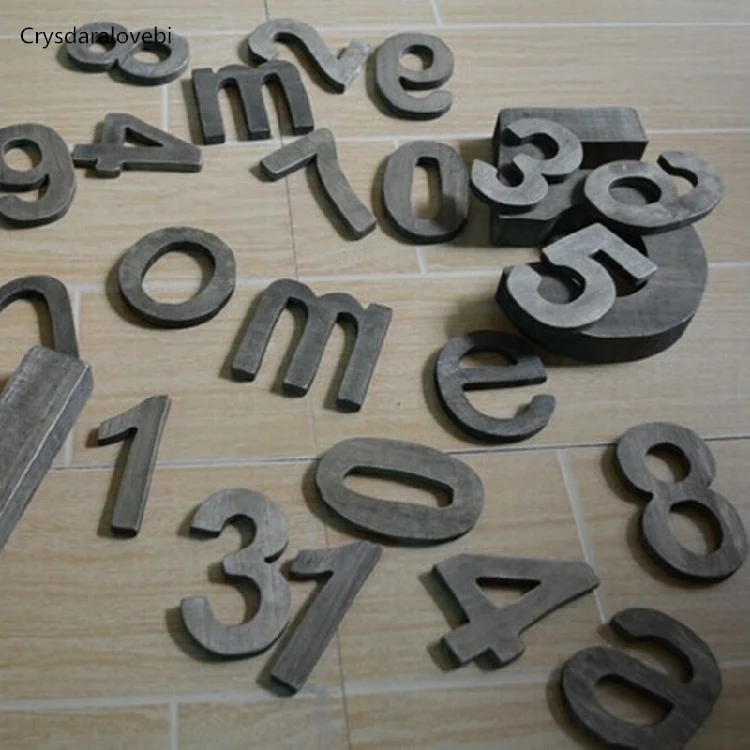 1-9 Number Retro Wood Personal - Home Bar Word incelemesi ve fiyatı