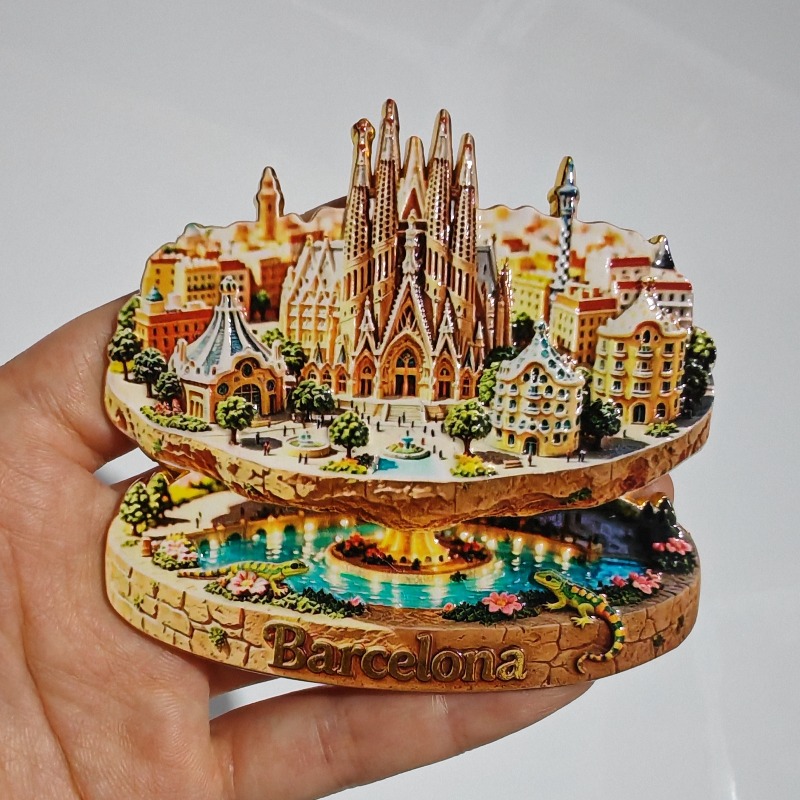 Spain Metal Fridge Magnets Bar - Home Barcelona incelemesi ve fiyatı