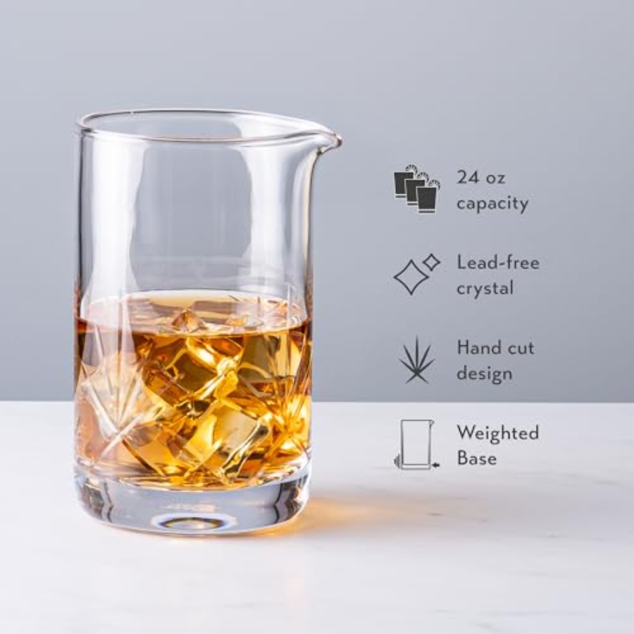 Cocktail Mixing Glass, Old Fas - Home Bar Set incelemesi ve fiyatı
