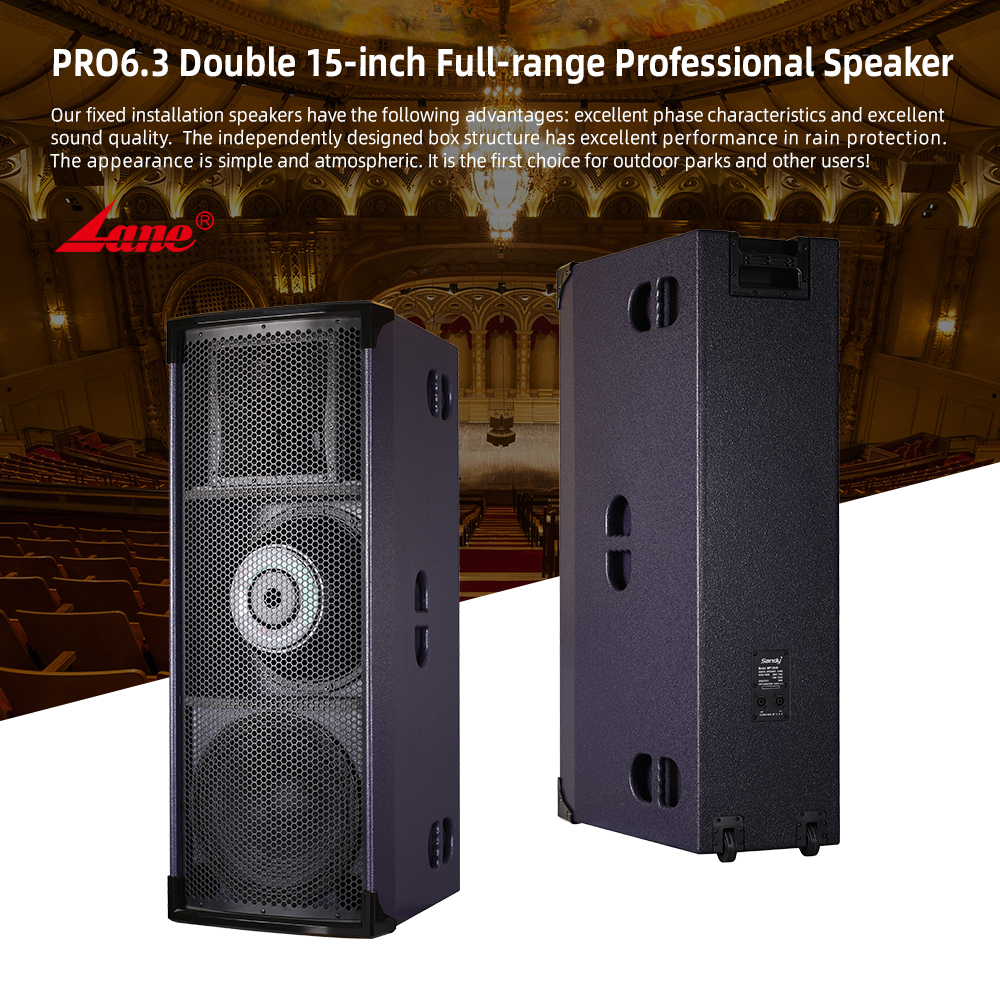 Lane PRO6.3 New Arrival Black  - Home Bar And Theater incelemesi ve fiyatı