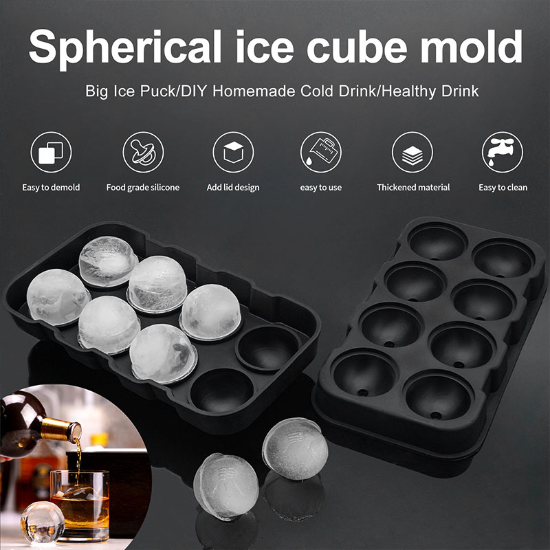 Large Sphere Ice Cube Molds 4/ - Ice Mold Sphere incelemesi ve fiyatı