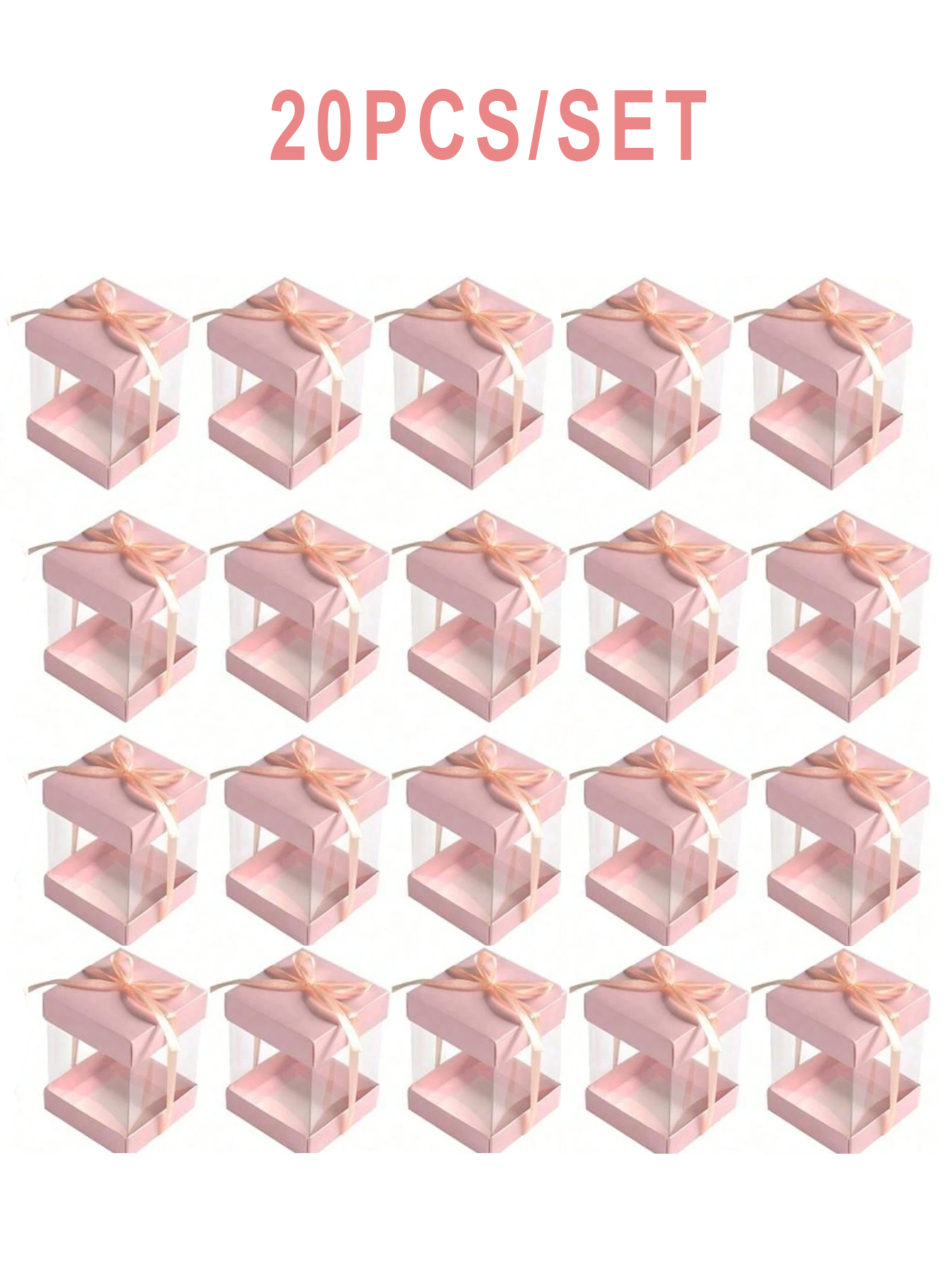 10PCS Clear PET Gift Boxes wit - Bar Cart Gold incelemesi ve fiyatı