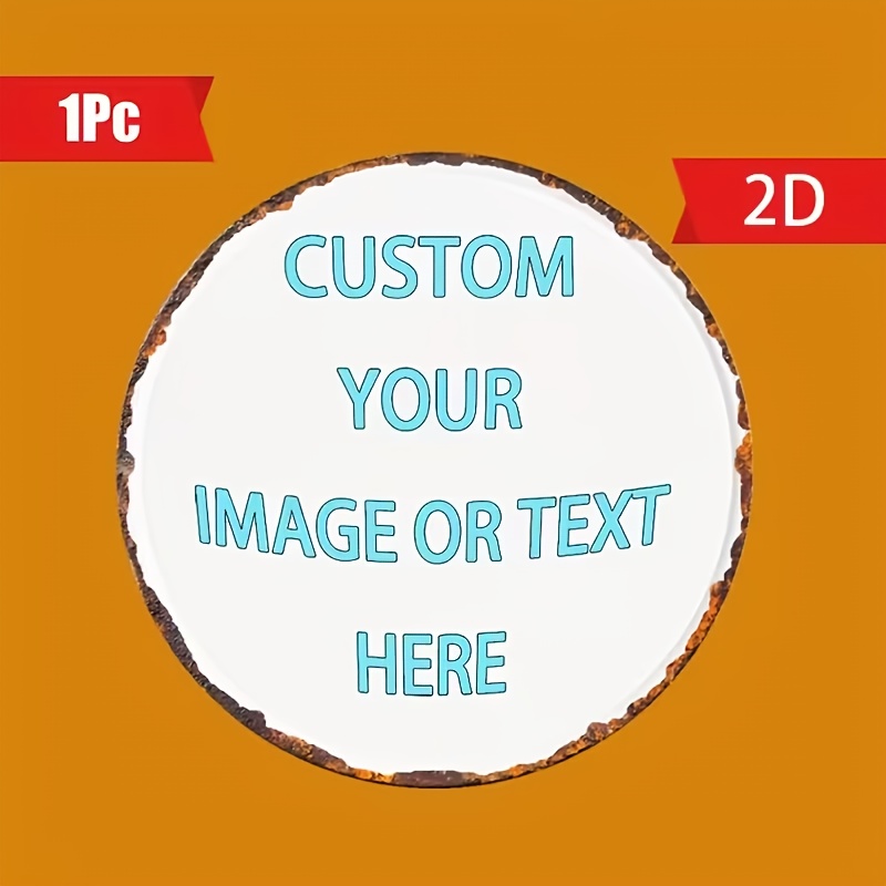 Custom Round Metal Tin Sign, P - Home Bar Signs incelemesi ve fiyatı